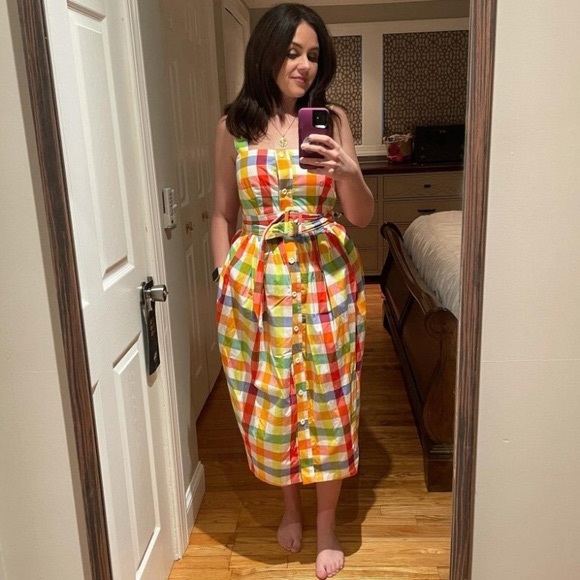 CHRISTOPHER JOHN ROGERS X TARGET Plaid Dress RARE - Picture 12 of 17